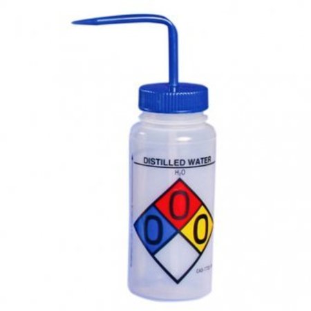 BEL-ART Safety Wash Bottles, Distilled Water, 4/PK 249153